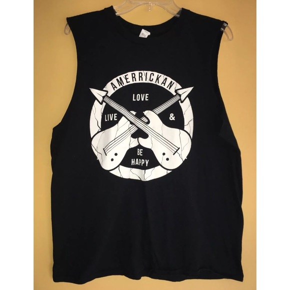 Hot Topic Other - On hold All Time Low Amerrickan Band Muscle Tank